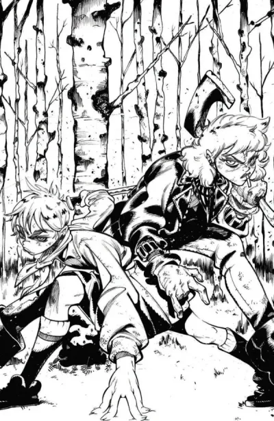 Cover of Ricardo López Ortiz Incentive B&W Variant (1:25)