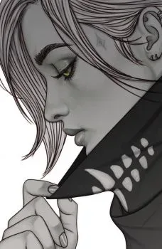 Cover of Jenny Frison Incentive B&W Variant (1:50)
