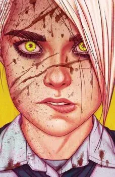Cover of Jenny Frison Unlockable Bloody Unmasked Variant