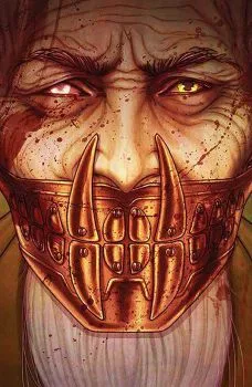 Cover of Jenny Frison Die-Cut Mask Bloody Variant