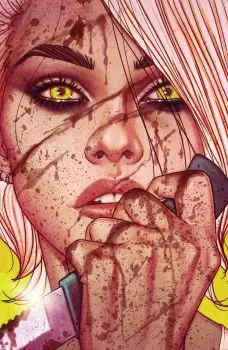 Cover of Jenny Frison Unlockable Bloody Unmasked Variant