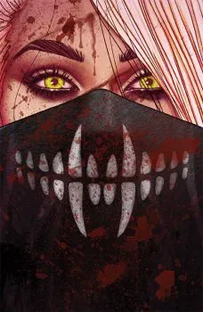Cover of Jenny Frison Die-Cut Mask Bloody Variant