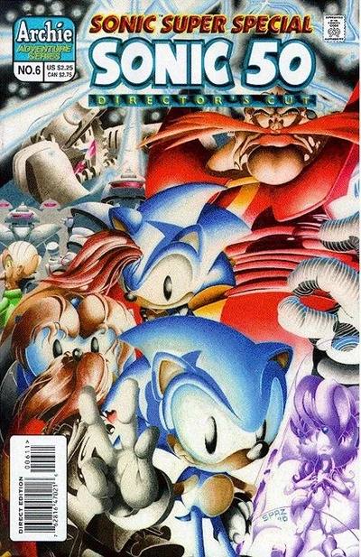 Cover of Sonic 50 Director's Cut