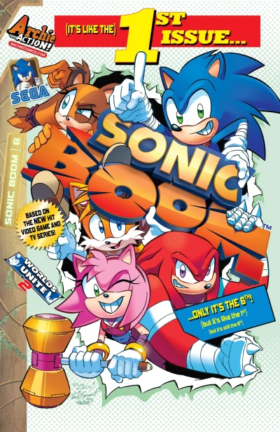 Cover of Everybody's Super Sonic Racing Part One