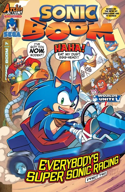 Cover of Everybody's Super Sonic Racing Part 2