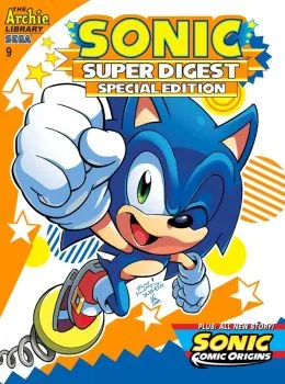 Cover of Sonic Comic Origins: Belle in the Machine; Damage Control