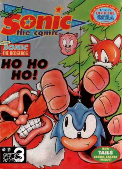 Cover of Happy Christmas Doctor Robotnik