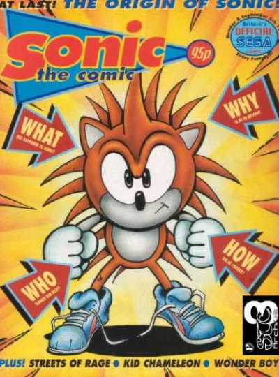 Cover of The Origin of Sonic