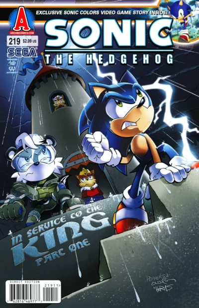 Cover of In Service to the King, Part One; Sonic Colors
