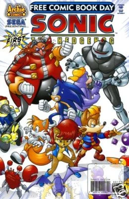 Cover of Sonic's First Issue