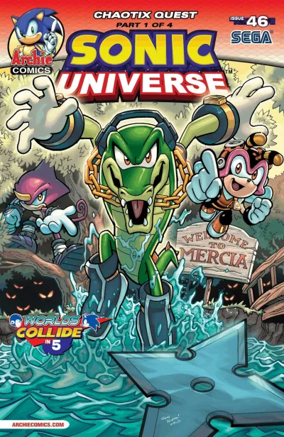 Cover of Chaotix Quest Part 1 of 4; All For One Part One: Picking Up the Trail!