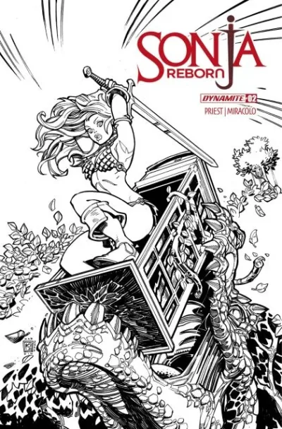 Cover of Chad Hardin Incentive B&W Variant (1:10)