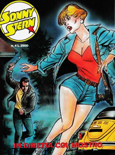 Cover of In diretta col mostro