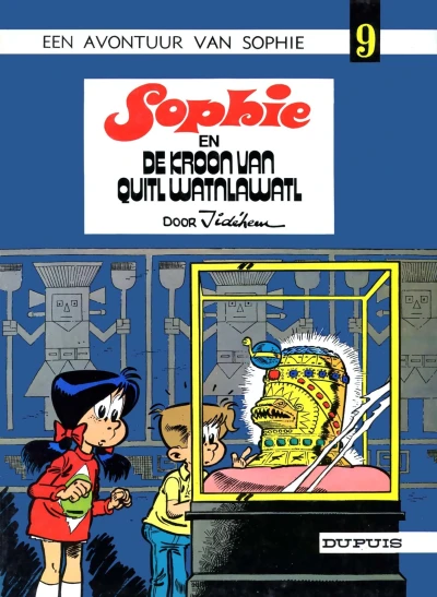 Cover of Sophie en de kroon van Quitl Watnlawatl