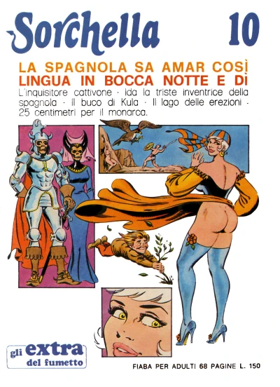 Cover of La spagnola sa amar così lingua in bocca notte e dì