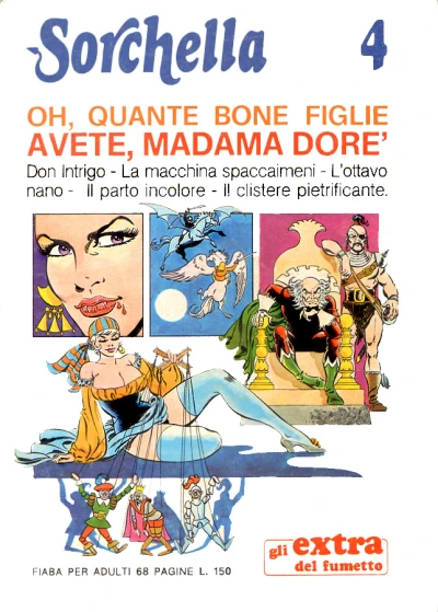Cover of Oh, quante bone figlie avete, Madama Dorè