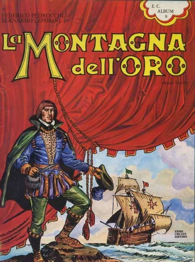 Cover of La montagna dell'oro