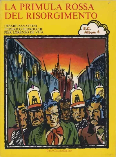 Cover of La primula rossa del risorgimento