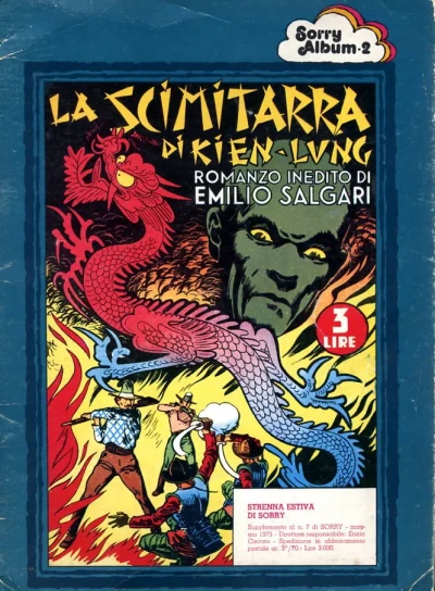 Cover of La scimitarra di Kien-Lung