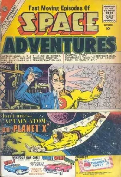 Cover of Captain Atom on Planet X