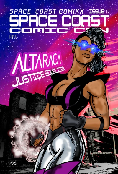 Cover of Space Coast Comic Con Edition