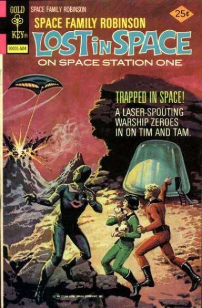Cover of Trapped in Space