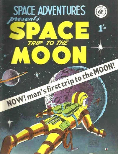 Cover of Space Adventures Presents Space Trip to the Moon