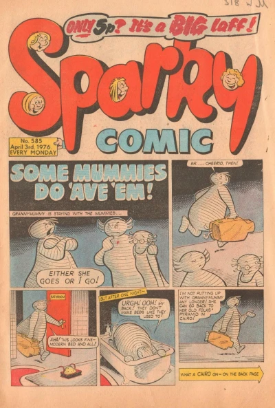 Cover of Issue #585