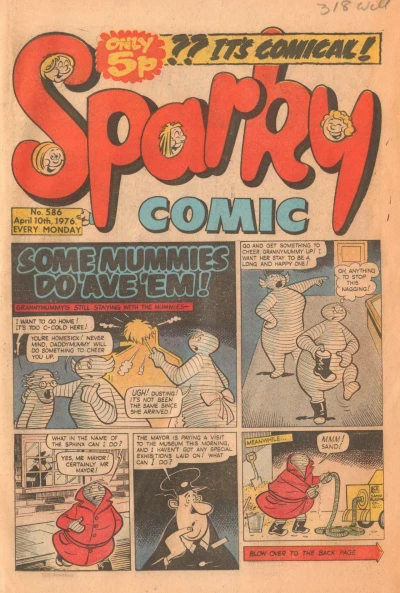 Cover of Issue #586