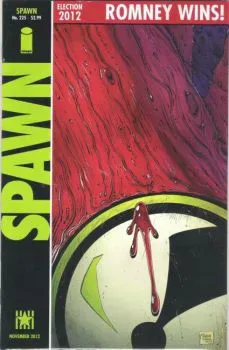 Cover of Todd McFarlane Romney Variant