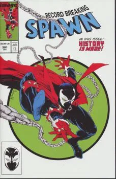 Cover of Variant Todd McFarlane Parody Cover