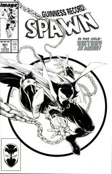 Cover of 3rd Printing Variant Todd McFarlane Cover