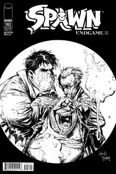 Cover of Greg Capullo Black & White Cover