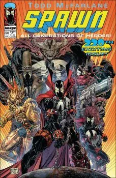 Cover of Todd McFarlane Youngblood Homage Variant