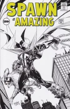 Cover of Todd McFarlane B&W Incentive Cover