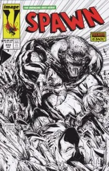 Cover of Todd McFarlane B&W Incentive Variant