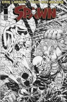 Cover of Erik Larsen B&W Cover
