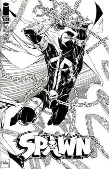 Cover of Variant Black & White Edition - Recalled Version
