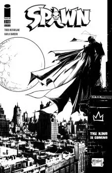 Cover of Cover D McFarlane B&W Variant