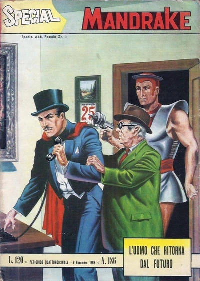 Cover of L'uomo che ritorna dal futuro