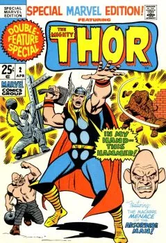 Cover of With My Hammer in Hand...!; The Power! The Passion! The Pride!; Tales of Asgard: The Secret of Sigurd!; Where Mortals Fear to Tread!