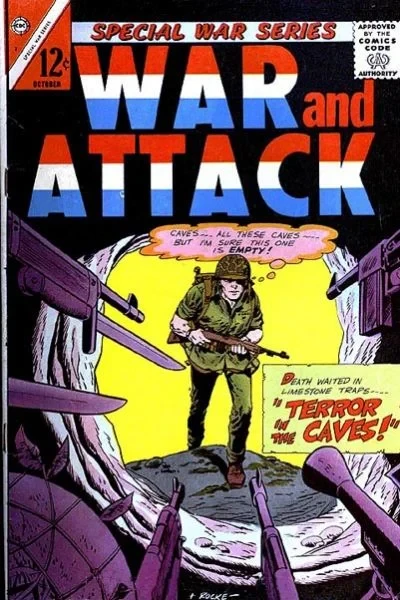 Cover of War and Attack: Terror in the Caves