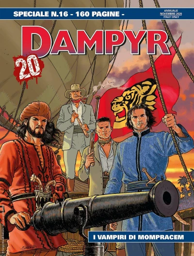 Cover of I vampiri di Mompracem