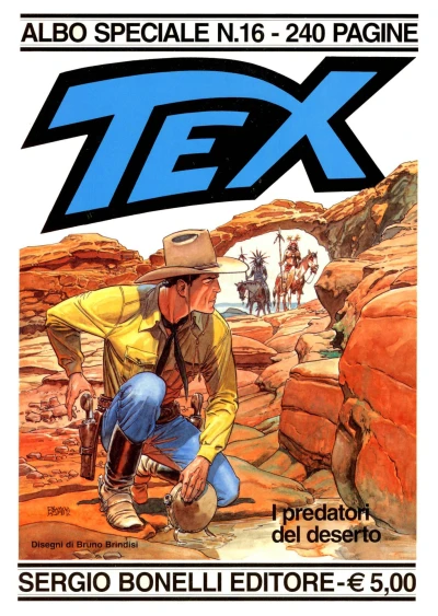 Cover of I predatori del deserto