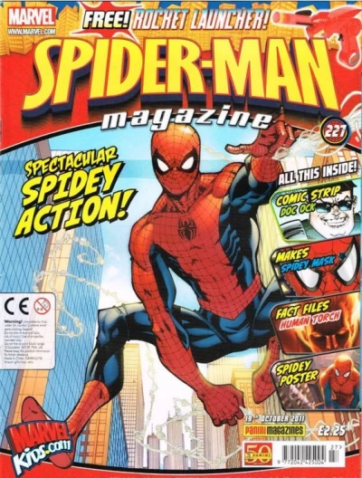 Cover of Spectacular Spidey Action!