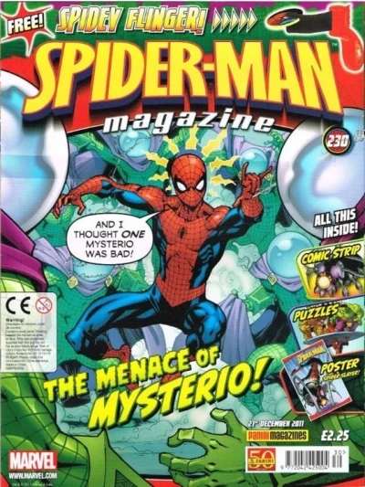 Cover of The Menace of Mysterio!