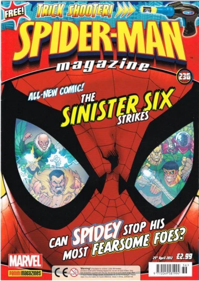 Cover of The Sinister Six Strikes