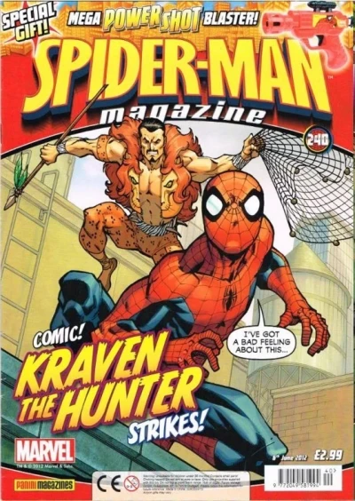 Cover of Kraven the Hunter Strikes!
