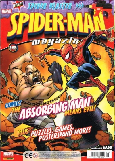 Cover of The Absorbing Man Means Evil!