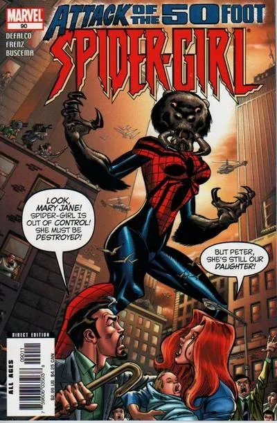 Cover of Spider-Girl Interrupted!